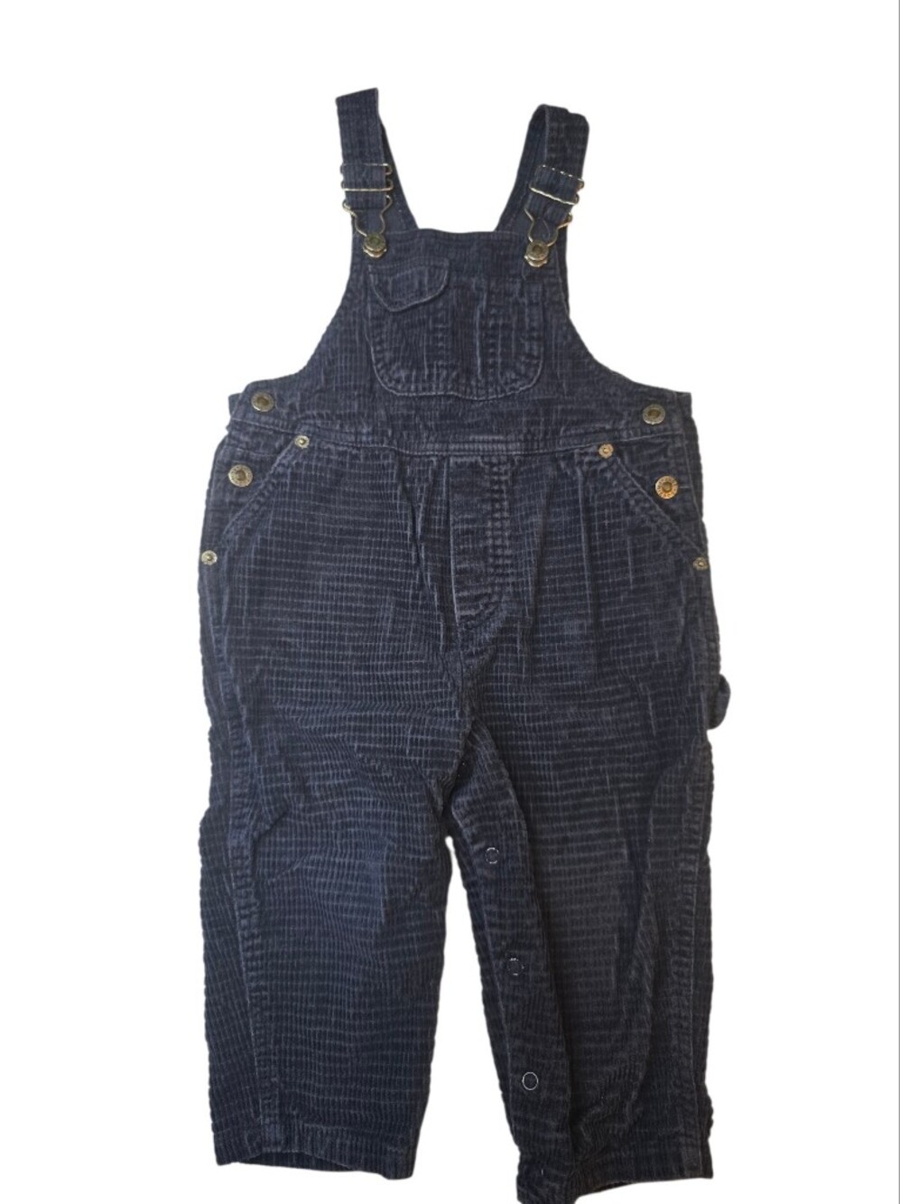 Vintage Just Friends  Navy Corduroy Overalls